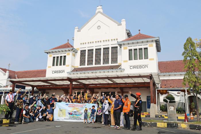 HUT Stasiun Cirebon, Daop 3 Lakukan Napak Tilas Jalur KA