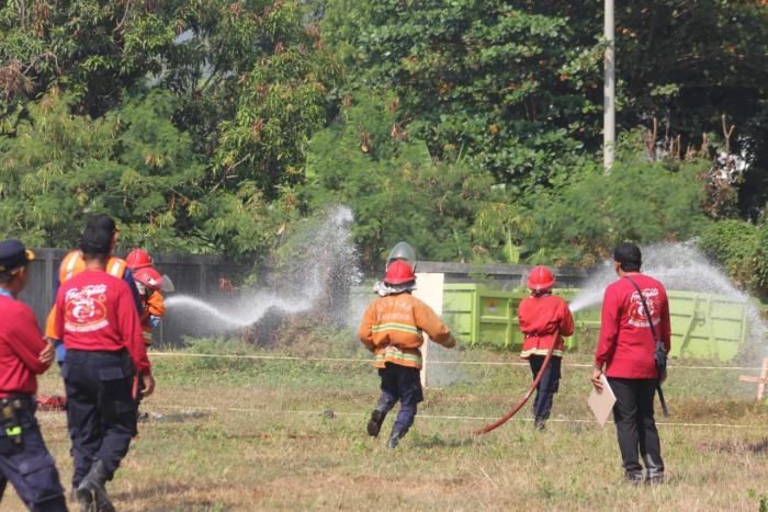 Dinas Damkar Kabupaten Cirebon Adu Ketangkasan di Kompetisi Bergengsi