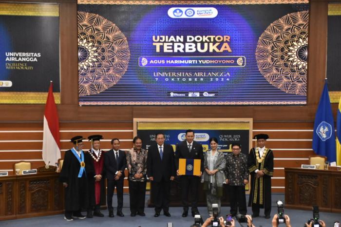 AHY Raih Gelar Doktor Predikat Cum Laude, Perkuat Kepemimpinan Transformasi Menuju Indonesia Emas 2045