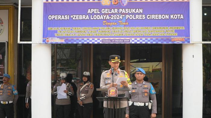 Satlantas Polres Cirebon Kota Targetkan 7 Pelanggaran Utama dalam Operasi Zebra Lodaya 2024