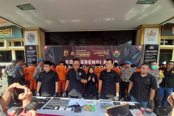 Satres Narkoba Polres Cirebon Kota Tangkap 16 Pengedar Sabu dan Obat Terlarang