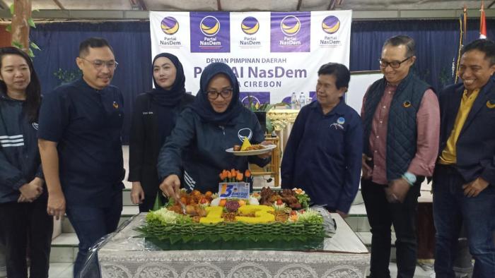 HUT ke-13 Partai NasDem Kota Cirebon Fokus Menangkan Paslon BERES