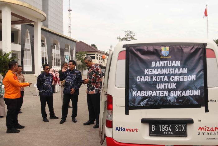 Kota Cirebon Kirim Bantuan untuk Korban Bencana Sukabumi