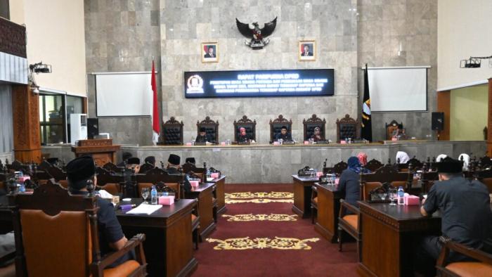 Tiga Raperda Dibahas dalam Rapat Paripurna DPRD Kabupaten Cirebon